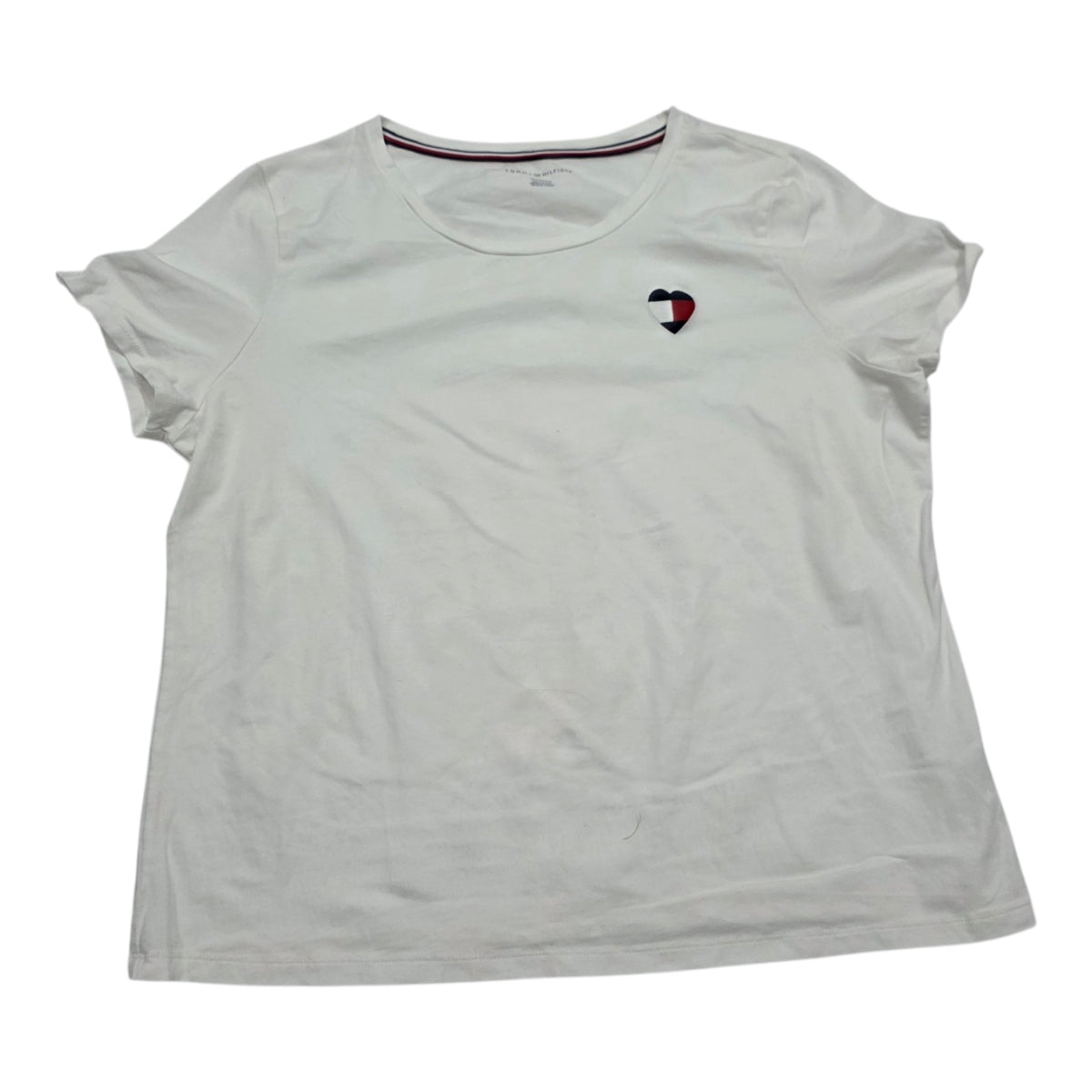 Playera Tommy Hilfiger Extra Grande Color Blanco
