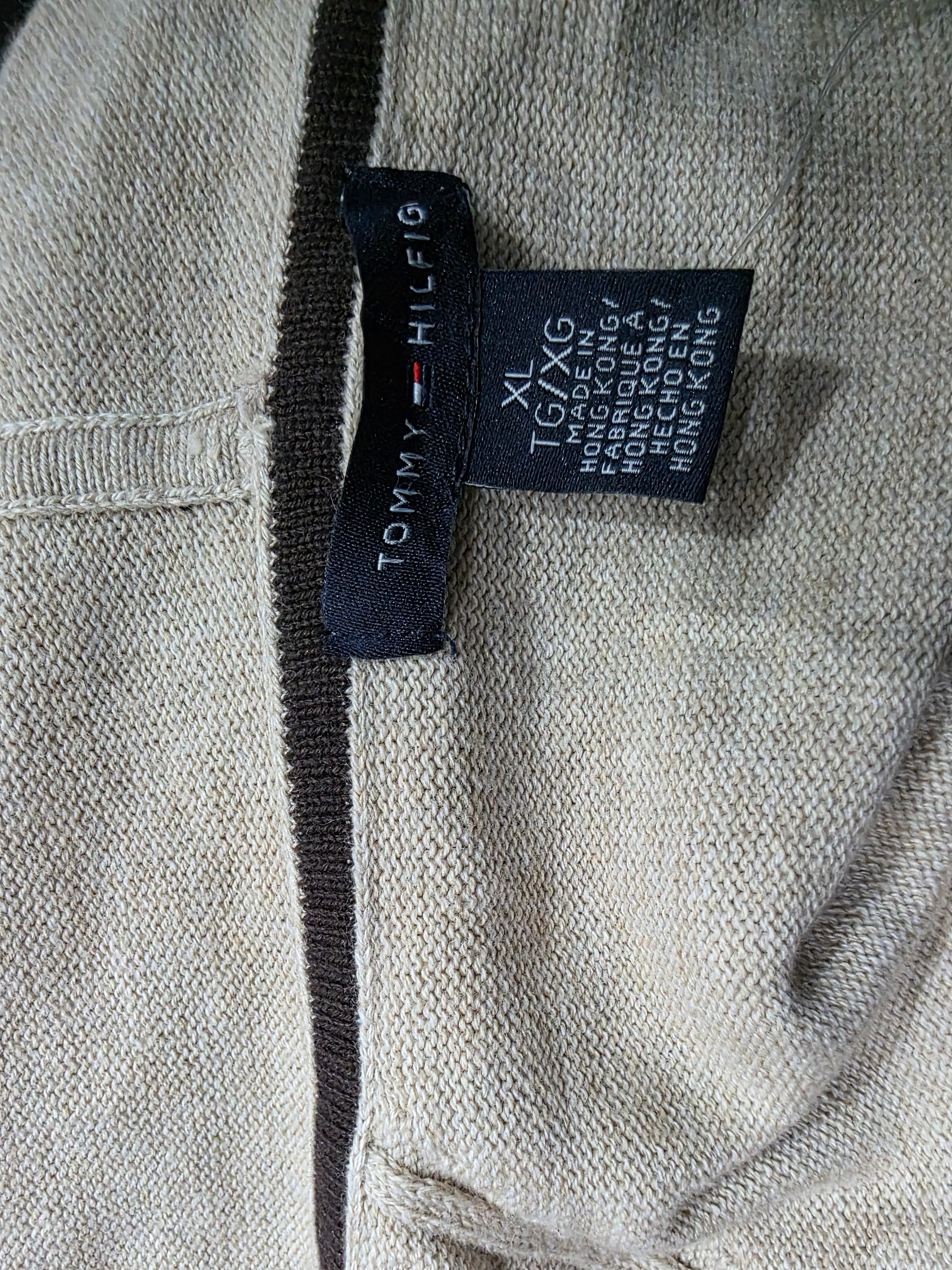 Sudadera Tommy Hilfiger Mujer Talla Extra Grande Color Cafe