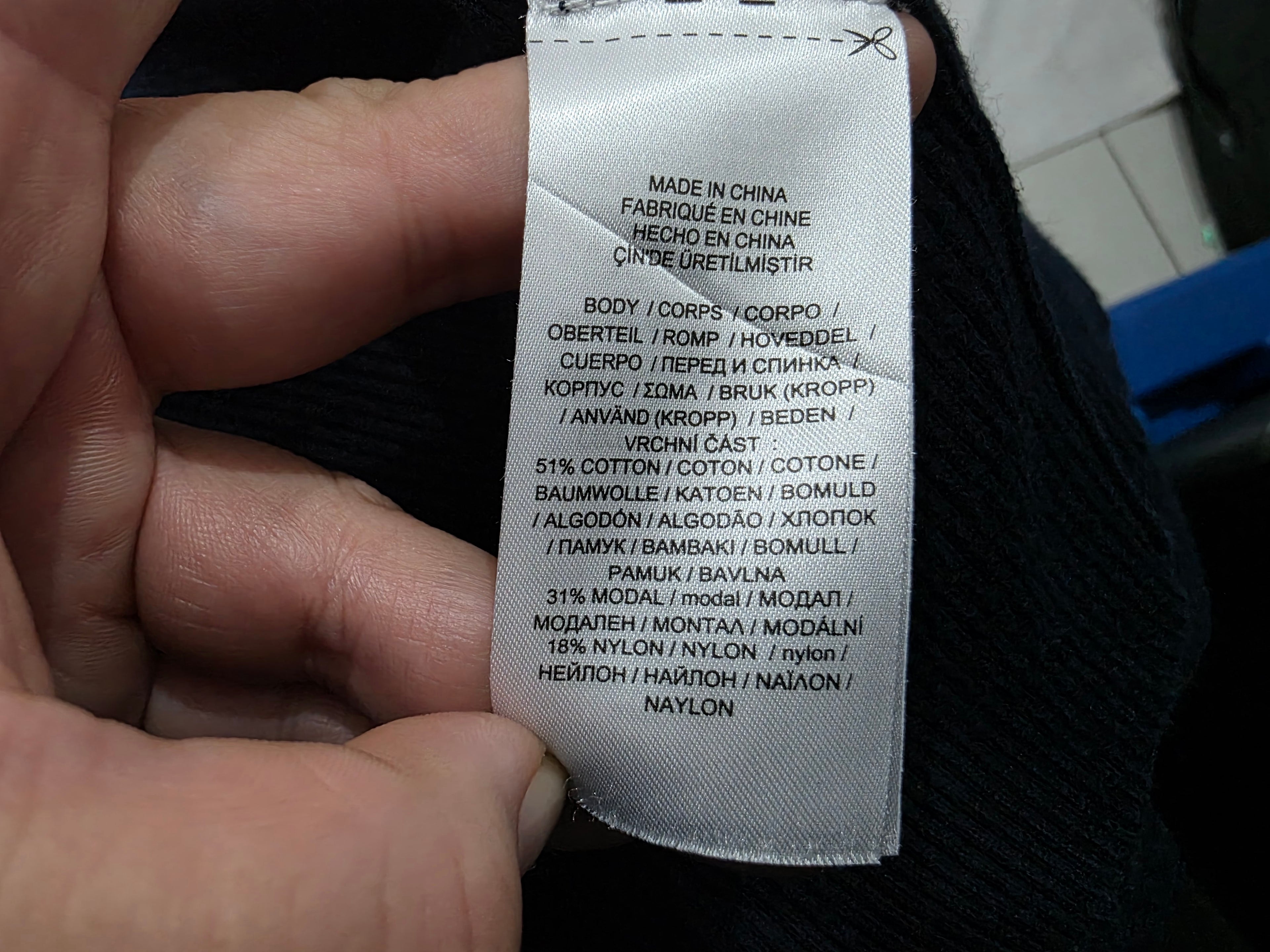Cardigan Ralph Lauren Black Azul Marino Extra Grande