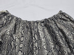 Blusa Michael Kors Animal Print Mujer Color Gris Talla 1x