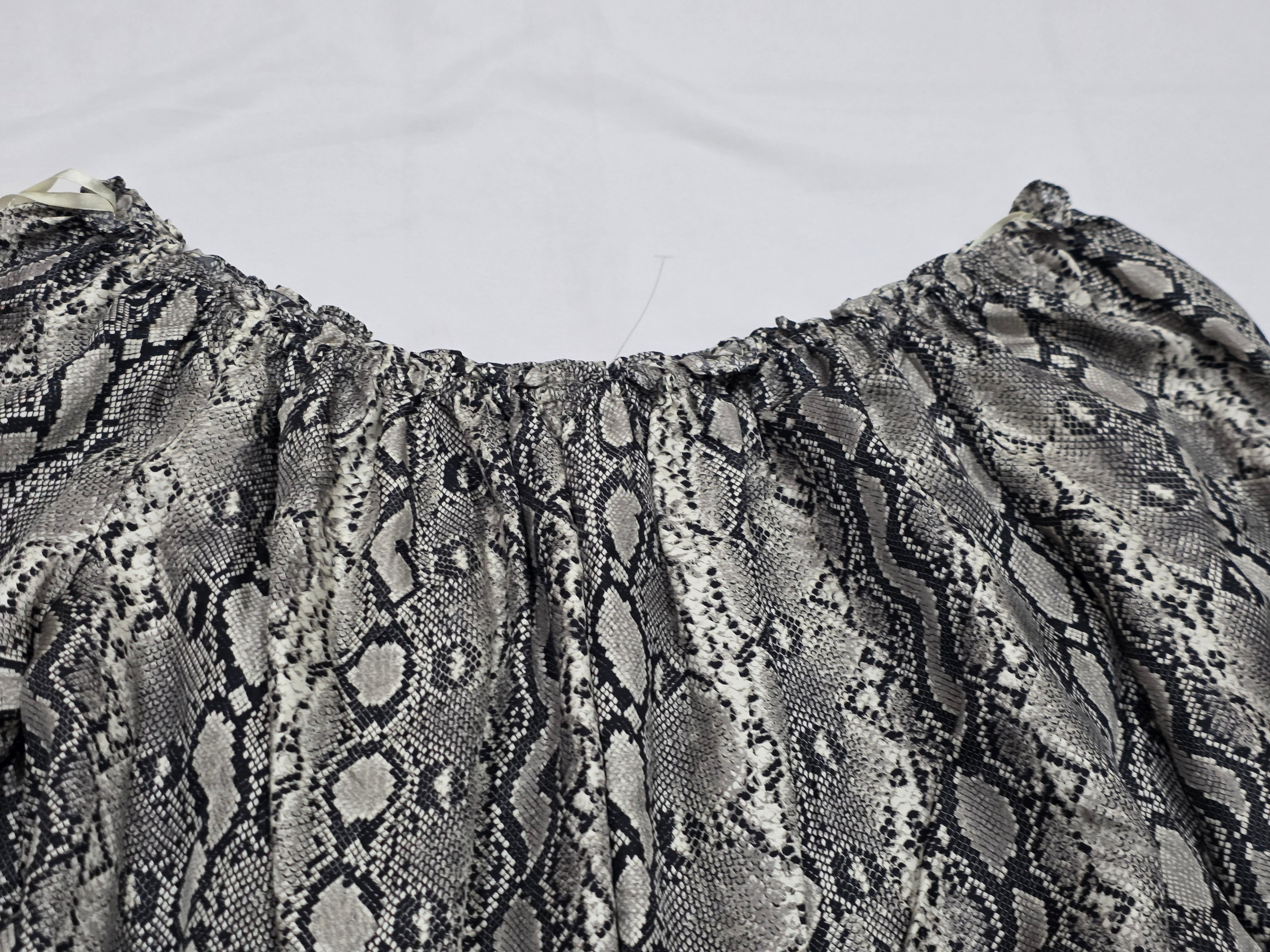 Blusa Michael Kors Animal Print Mujer Color Gris Talla 1x
