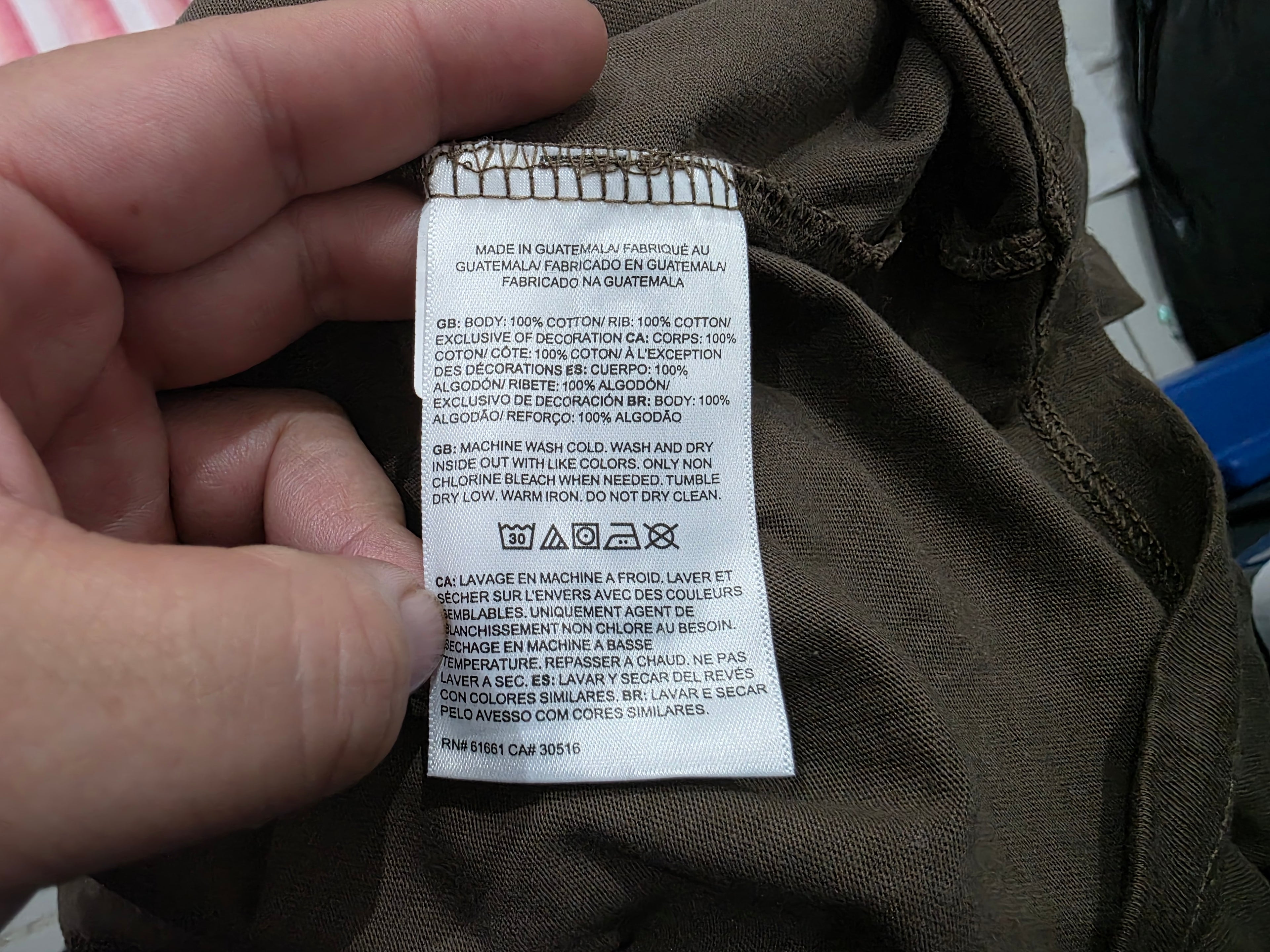 Playera The North Face Color Cafe Talla Xxl Manga Corta