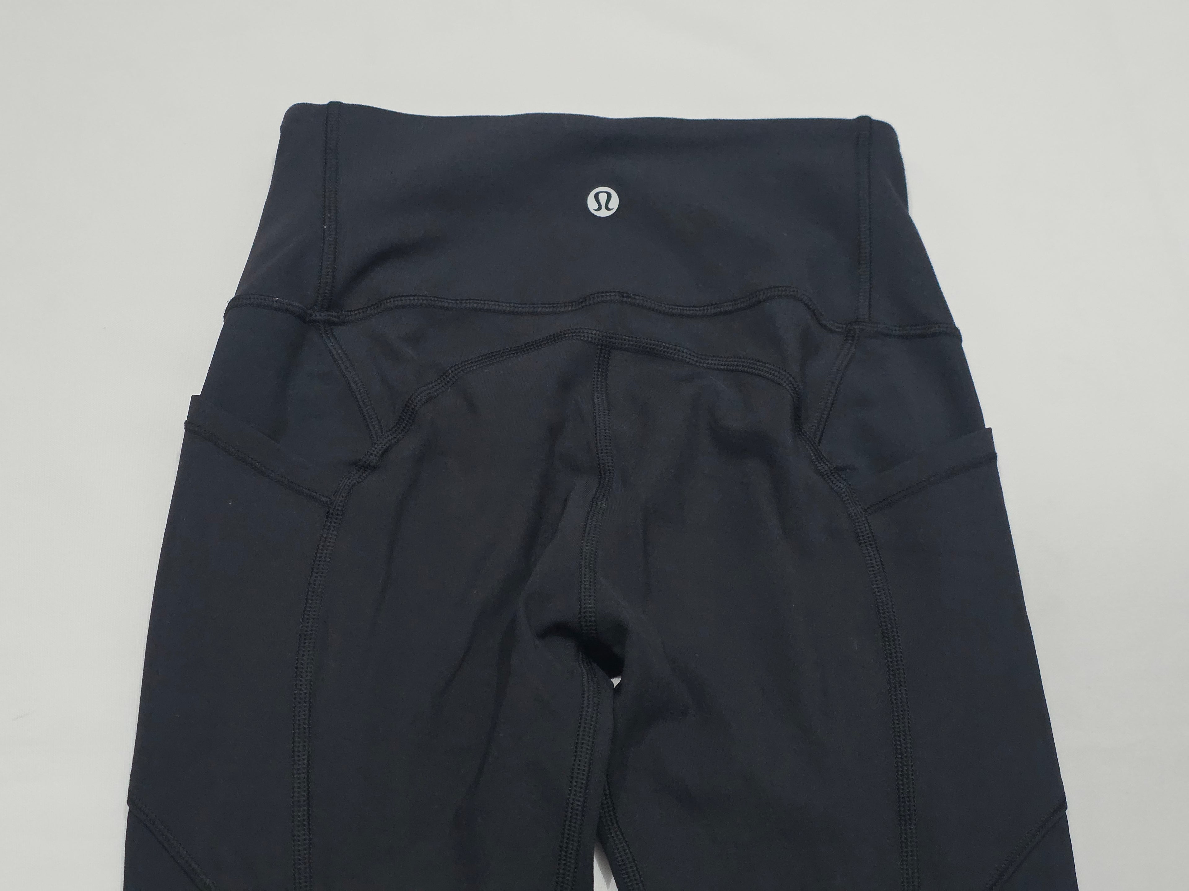 Legging Lululemon Wunder De Mujer Talla 2 Color Negro