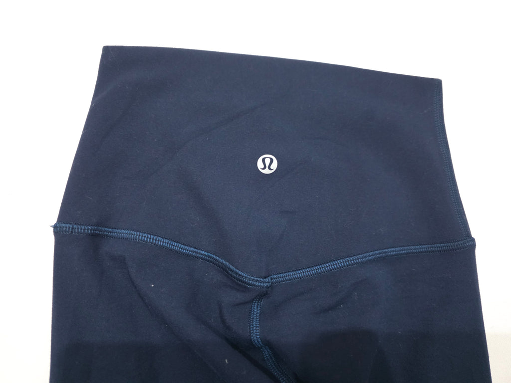 Legging Lululemon De Mujer Talla 0 Color Azul Profundo