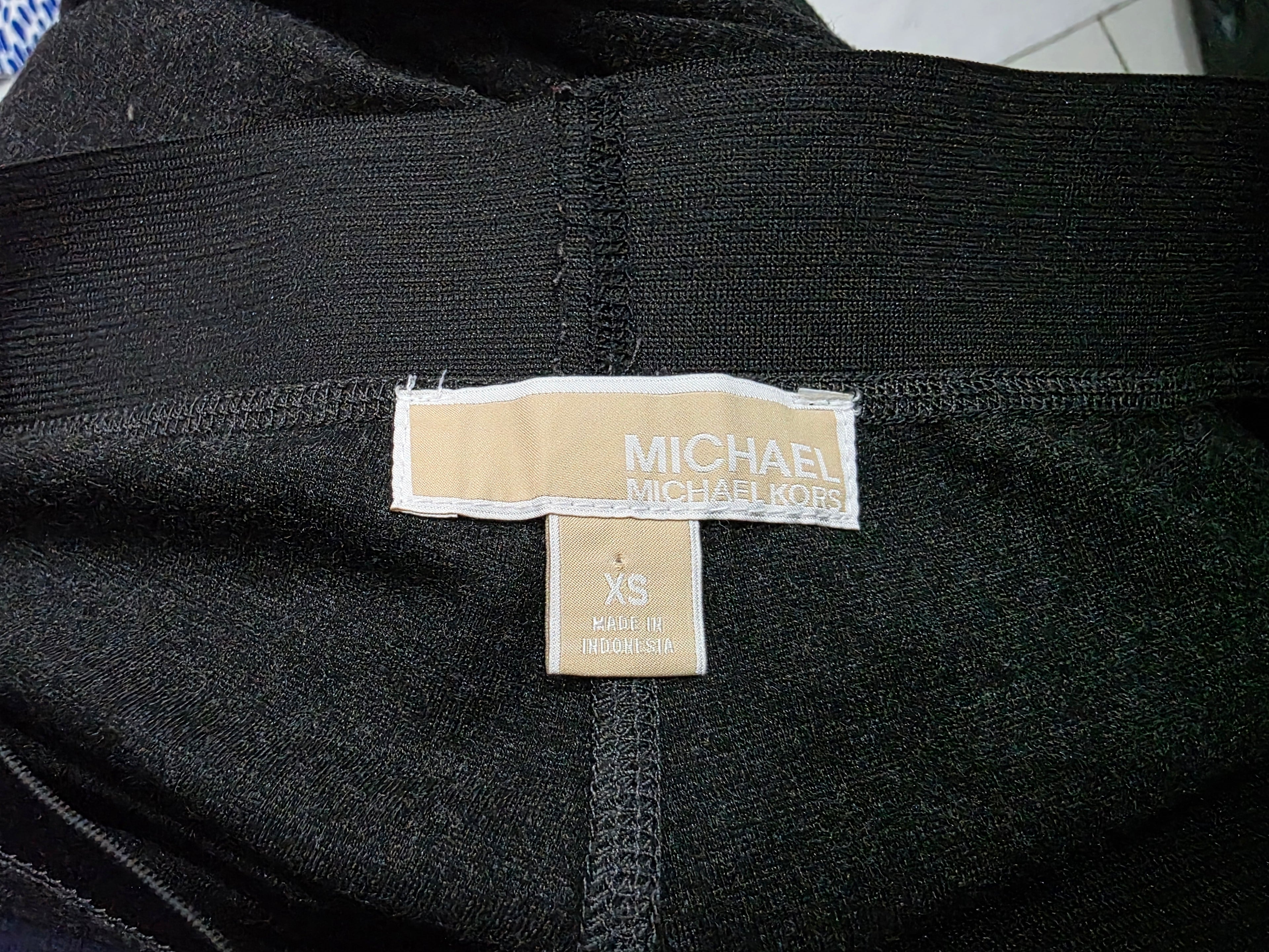 Legging Michael Kors Mujer Gris Oscuro Jaspeado Extra Chica
