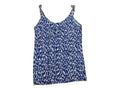 Blusa Michael Kors De Tirantes Azul/blanco Petite De Mujer