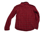 Camisa Columbia De Mujer Talla Extra Chica Roja A Cuadros