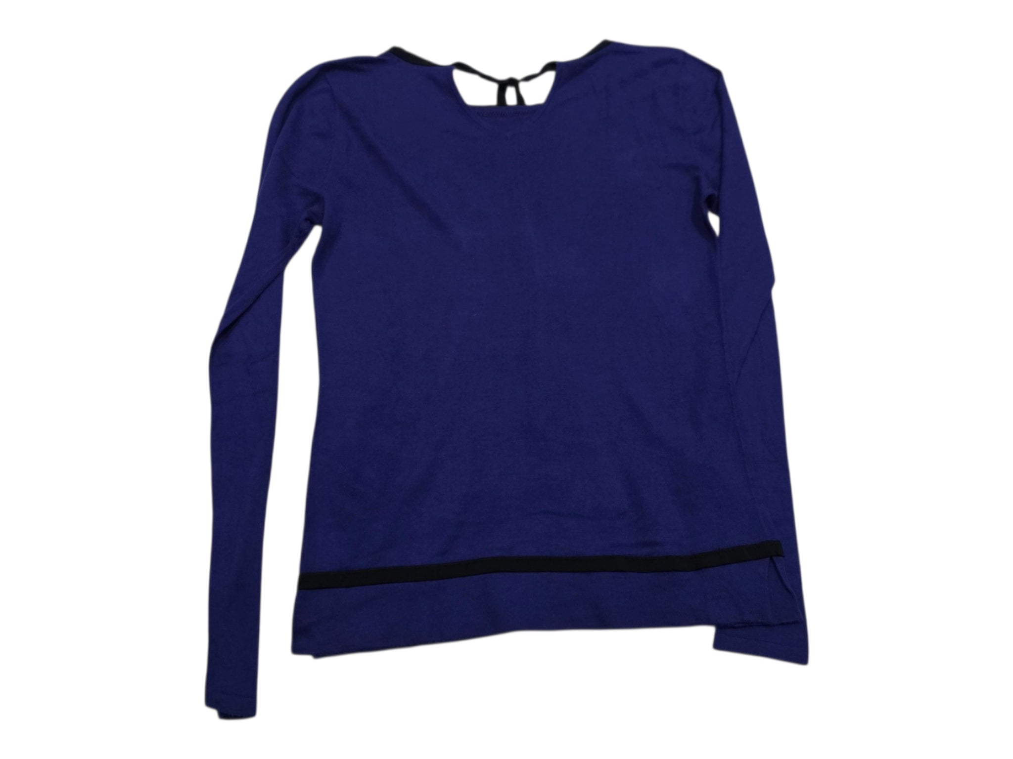Sueter Ralph Lauren Morado Con Negro Extra Chico