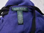 Sueter Ralph Lauren Morado Con Negro Extra Chico