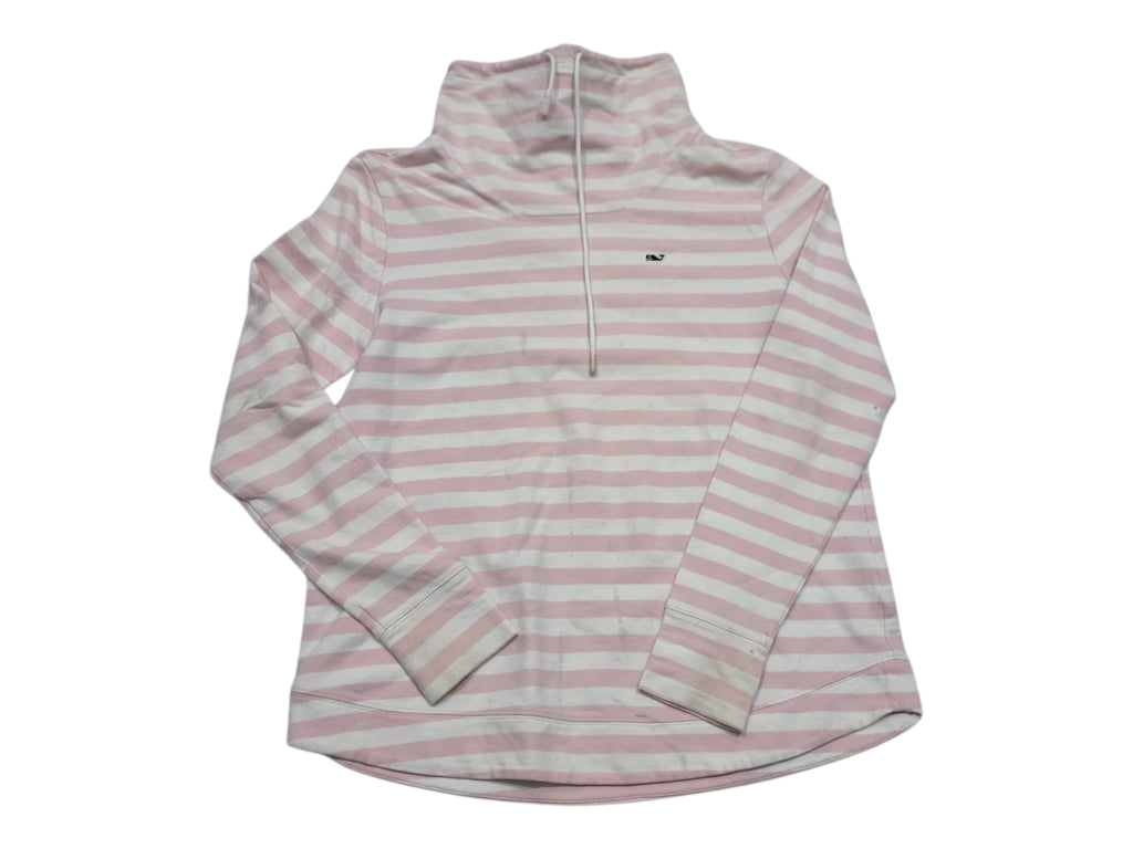 Sudadera Vineyard Vines Mujer Talla Extra Chica Rosa/blanco