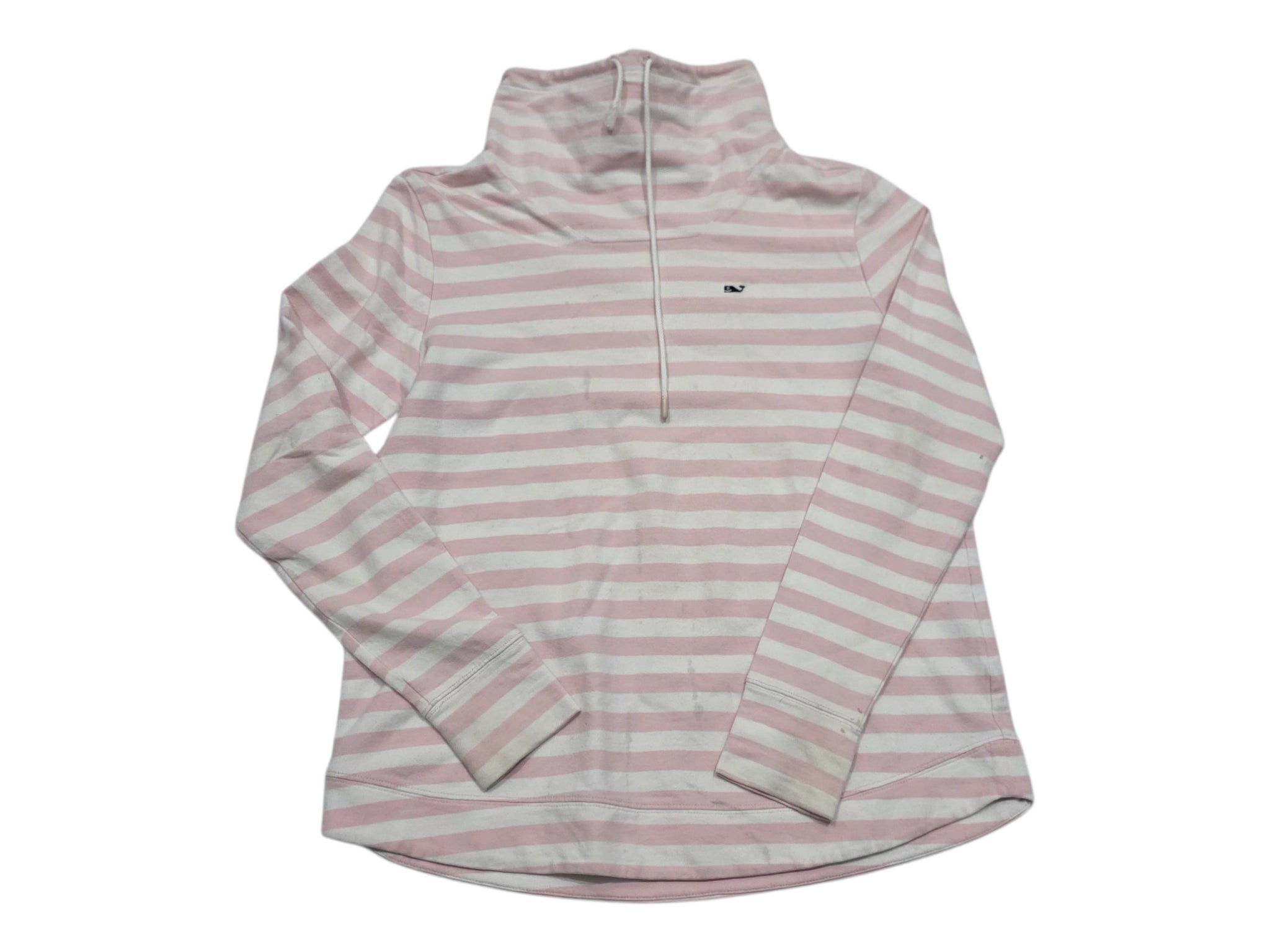 Sudadera Vineyard Vines Mujer Talla Extra Chica Rosa/blanco