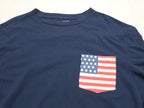 Playera Vineyard Vines Mujer Azul Manga Larga Extra Chica