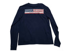 Playera Vineyard Vines Mujer Azul Manga Larga Extra Chica