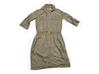 Vestido Camisero Michael Kors Mujer Extra Chica Color Cafe