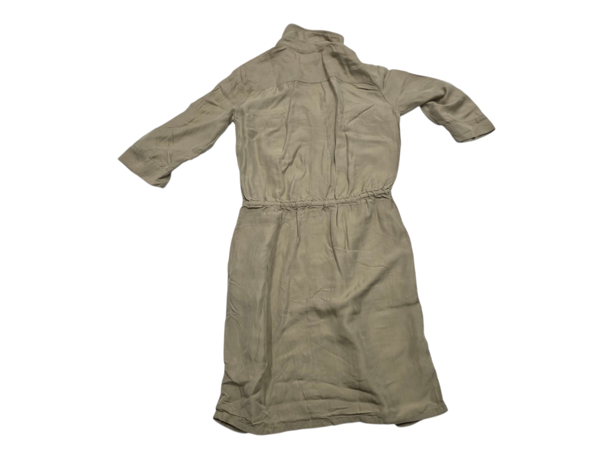 Vestido Camisero Michael Kors Mujer Extra Chica Color Cafe