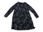 Vestido Ralph Lauren Mujer Chica Azul Marino Manga Largas
