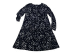 Vestido Ralph Lauren Mujer Chica Azul Marino Manga Largas