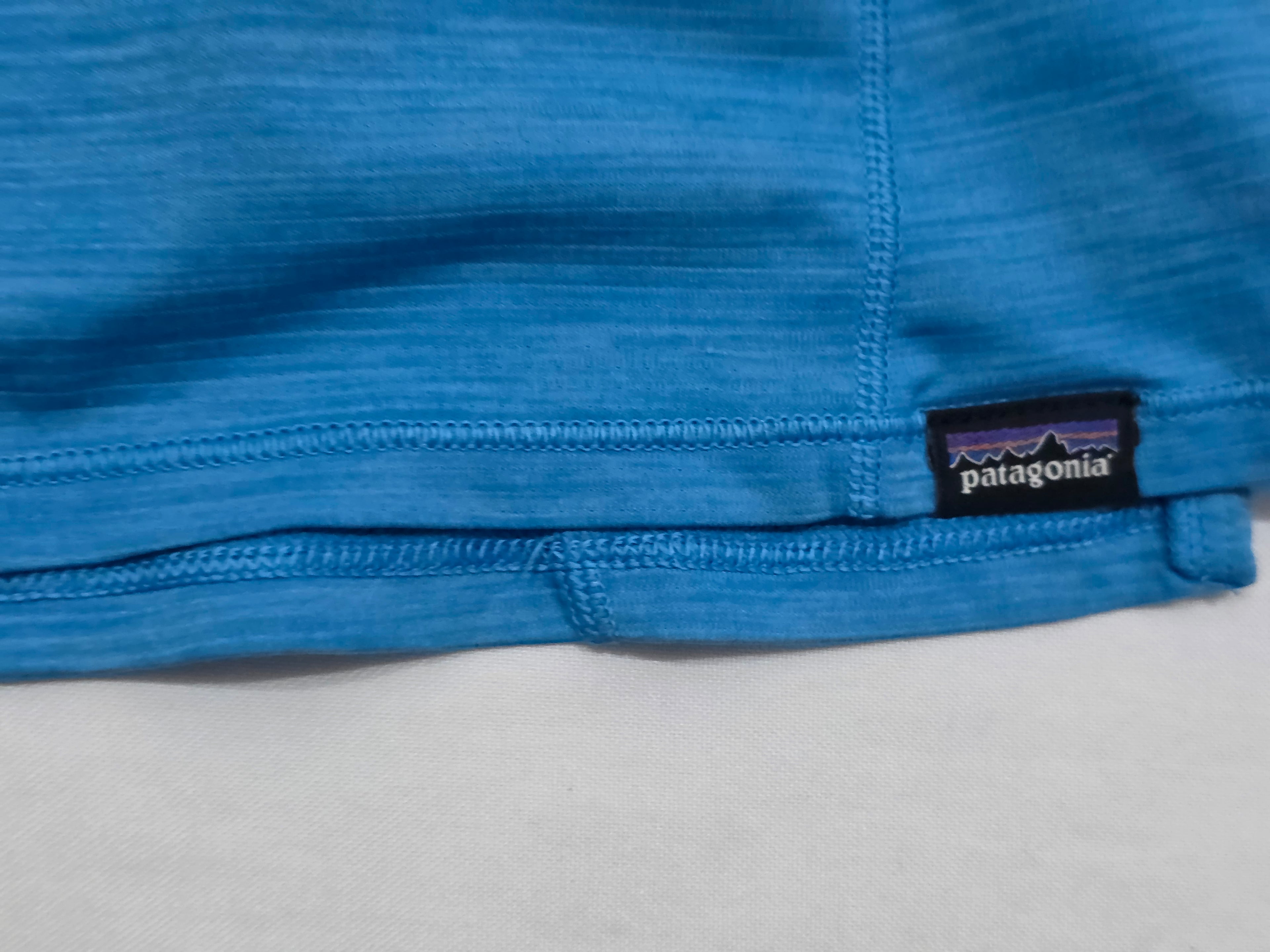 Playera Patagonia Capilen Azul Manga Corta Mujer Extra Chico