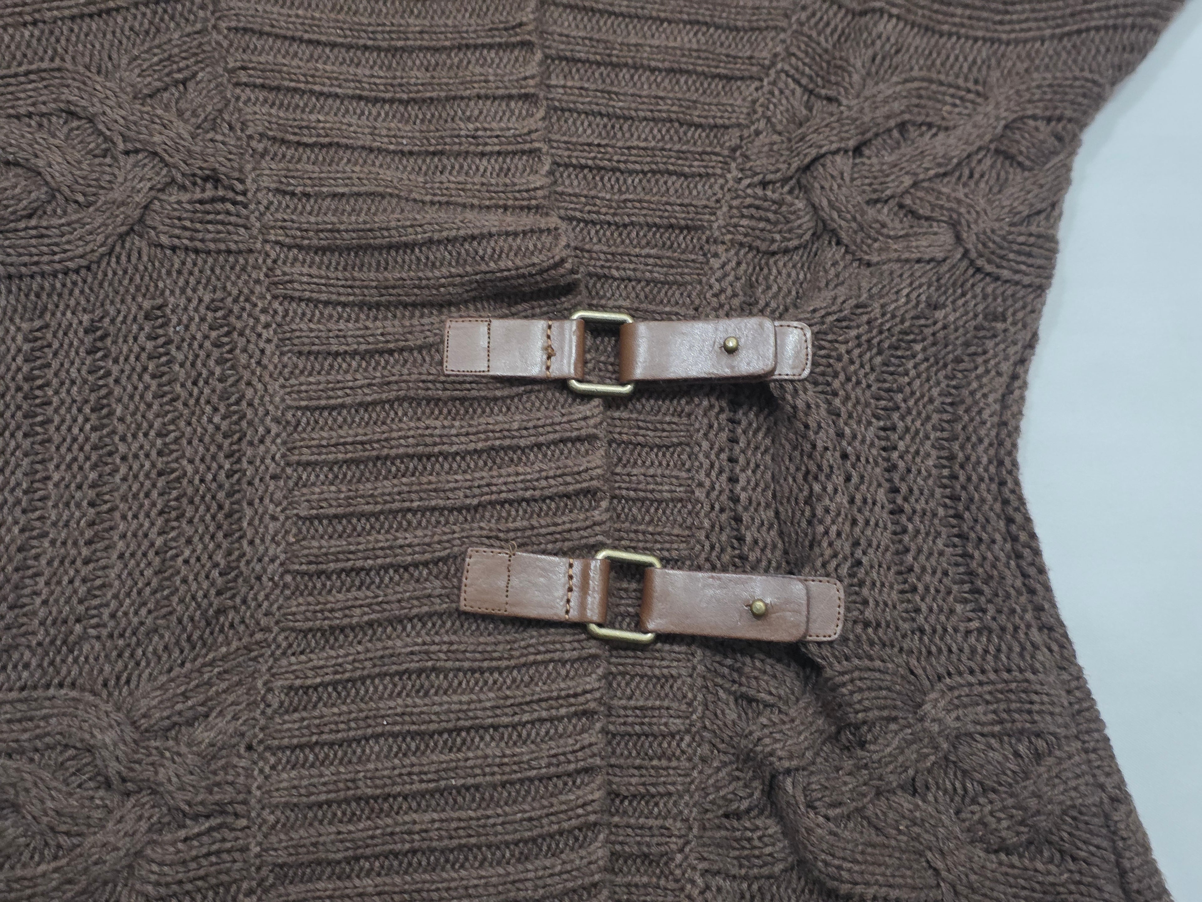 Sueter Tommy Hilfiger De Mujer Extra Chico Color Cafe