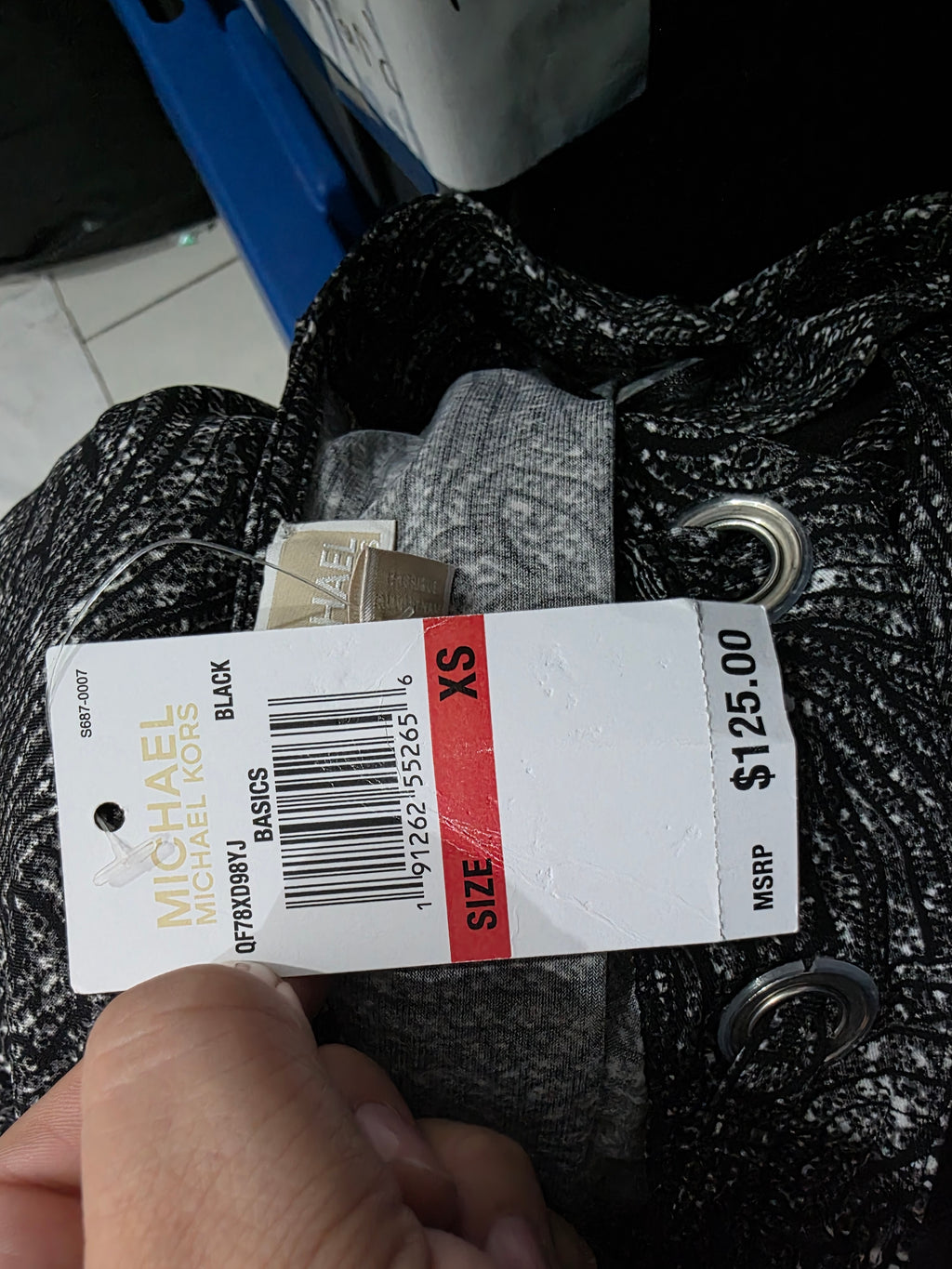 Vestido Michael Kors De Mujer Extra Chico Manga Amplia