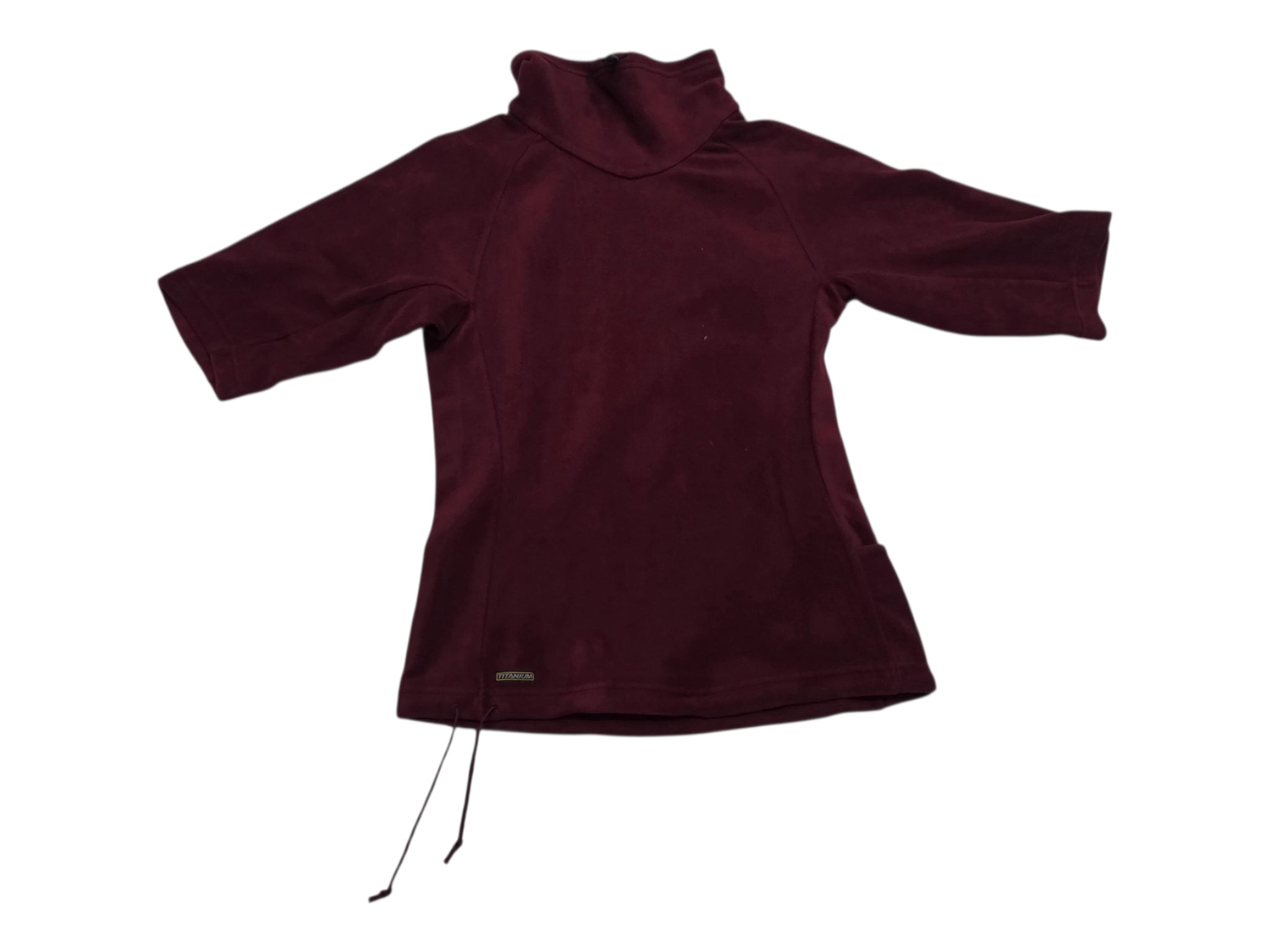 Sudadera Columbia Color Vino Extra Chica
