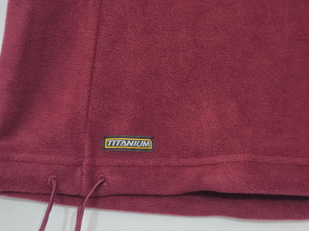 Sudadera Columbia Color Vino Extra Chica