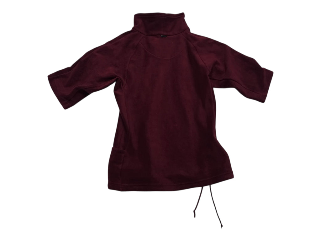 Sudadera Columbia Color Vino Extra Chica