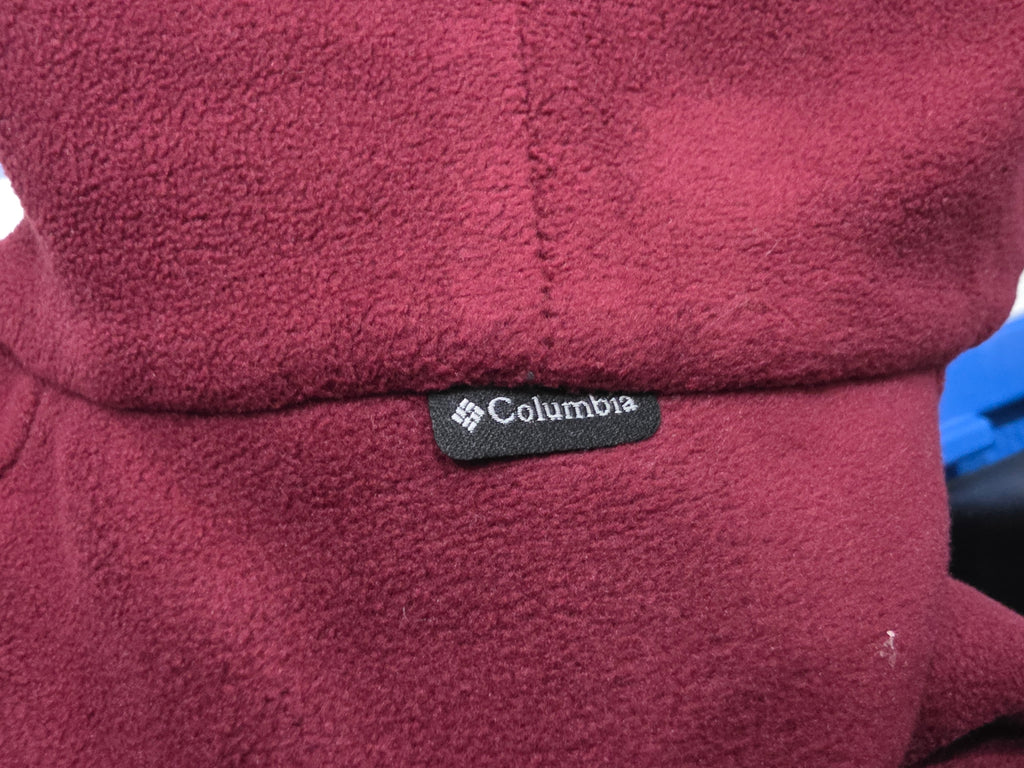 Sudadera Columbia Color Vino Extra Chica