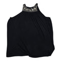 Blusa Michael Kors Mujer Talla Chica Color Negro Sin Mangas