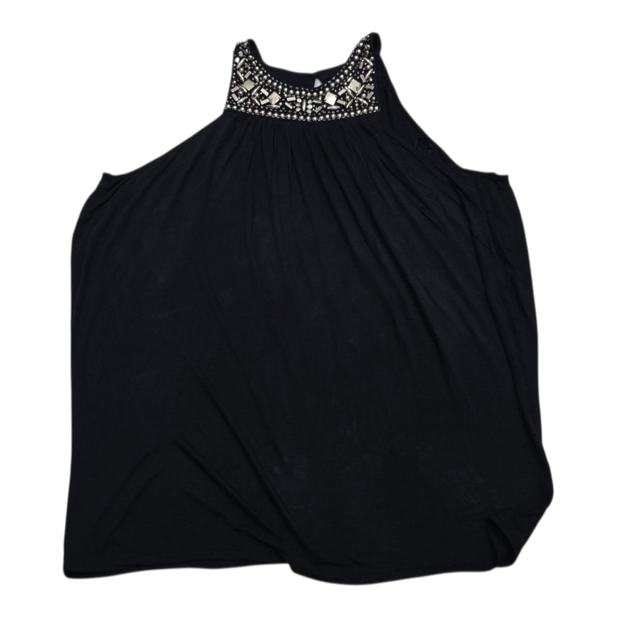 Blusa Michael Kors Mujer Talla Chica Color Negro Sin Mangas