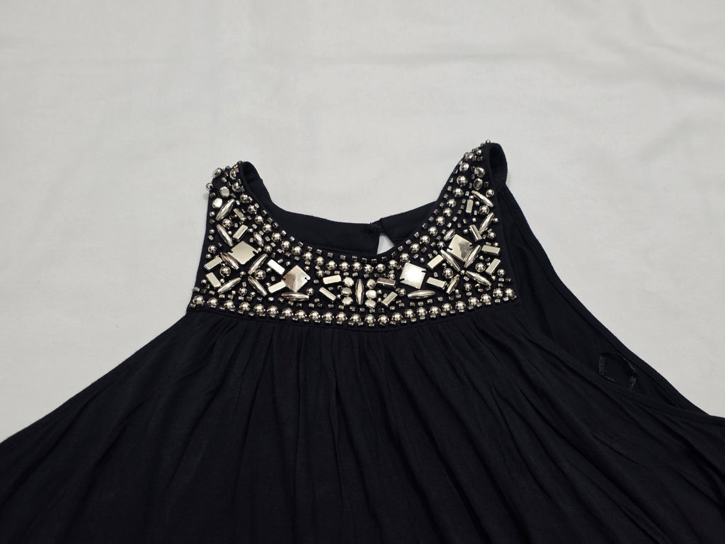 Blusa Michael Kors Mujer Talla Chica Color Negro Sin Mangas