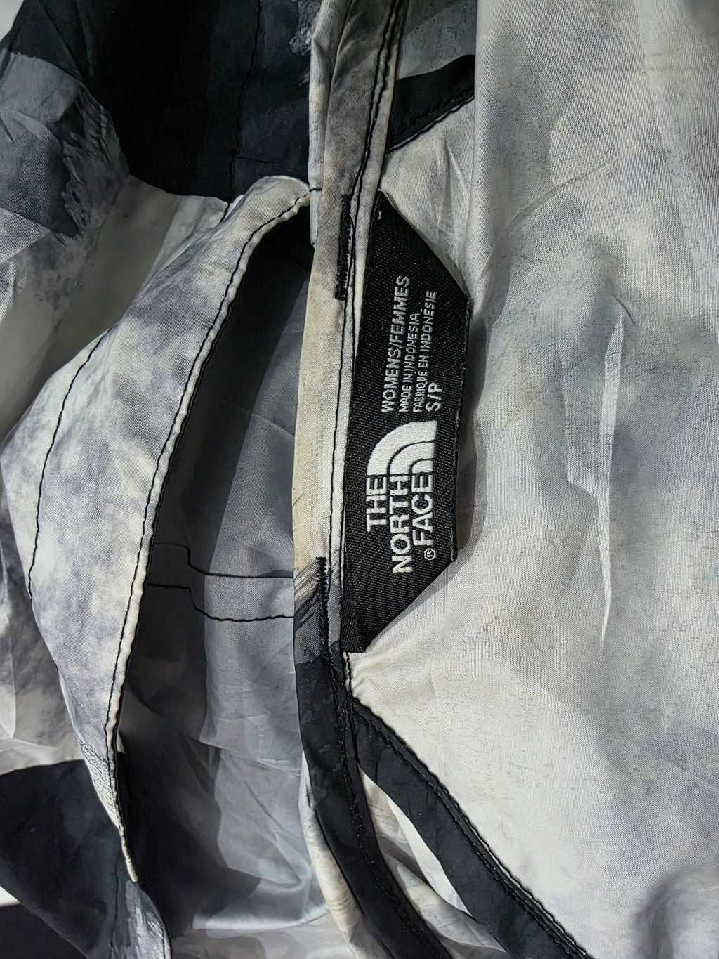 Rompevientos The North Face Gris/negro Talla Chica