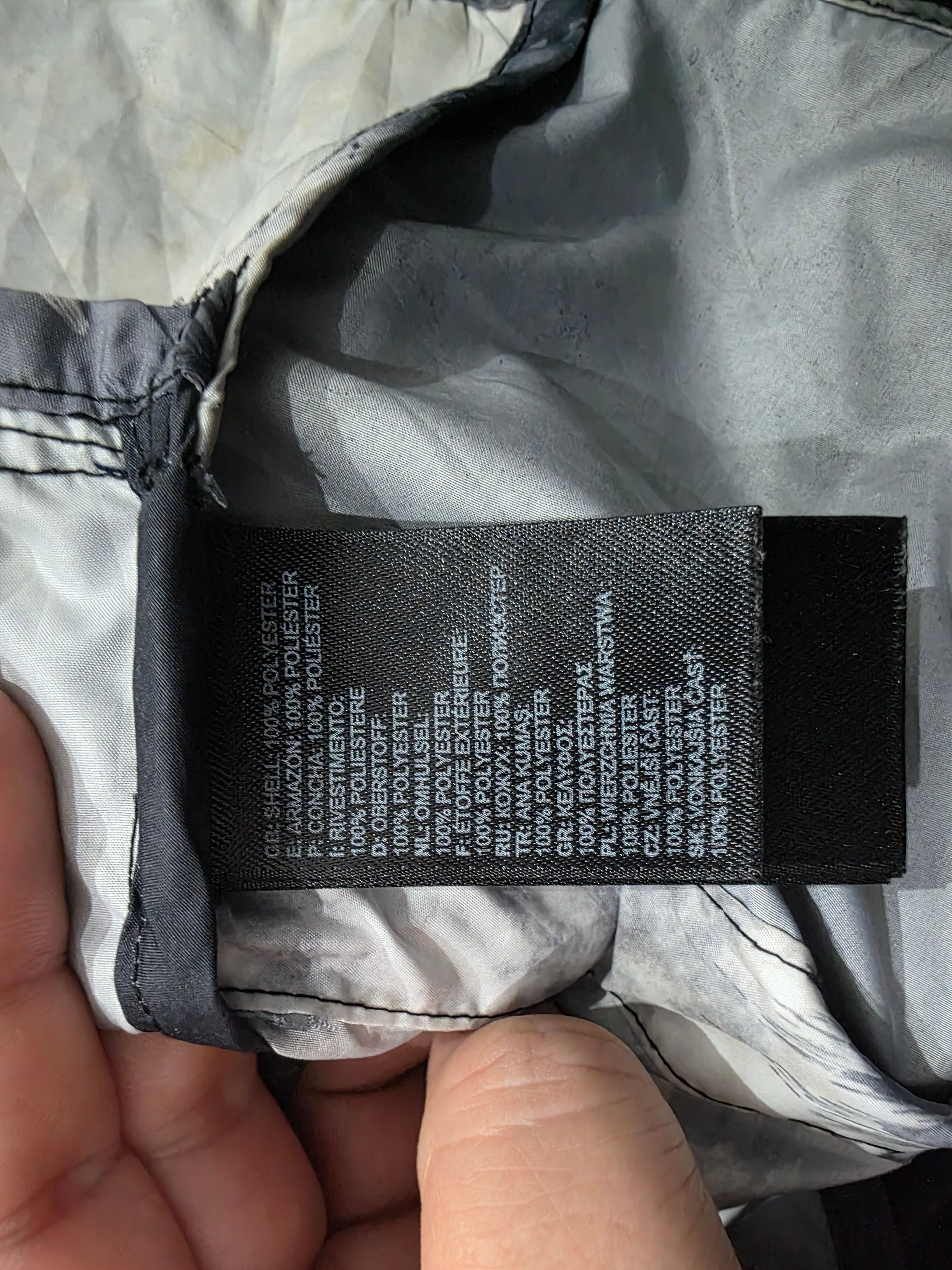 Rompevientos The North Face Gris/negro Talla Chica