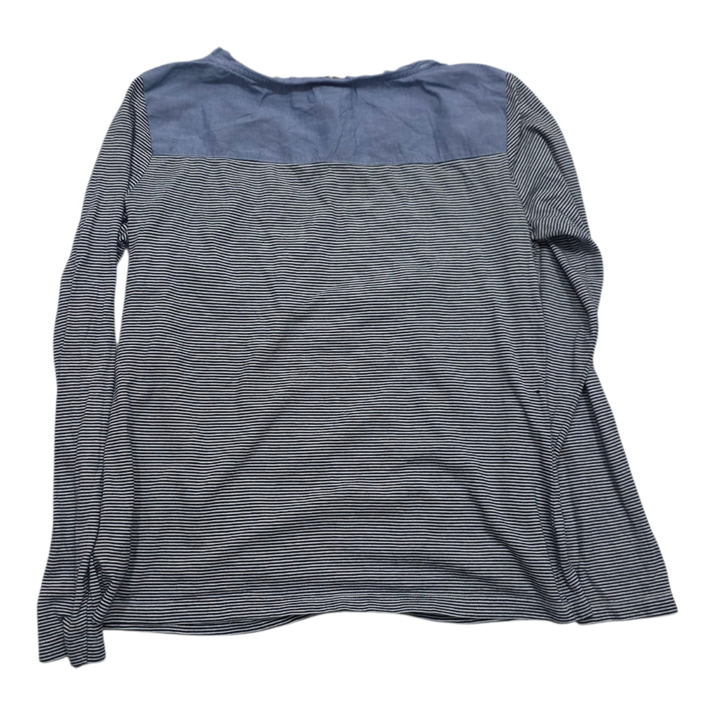 Playera Brooks Brothers Mujer Talla Chica Color Azul Rayada