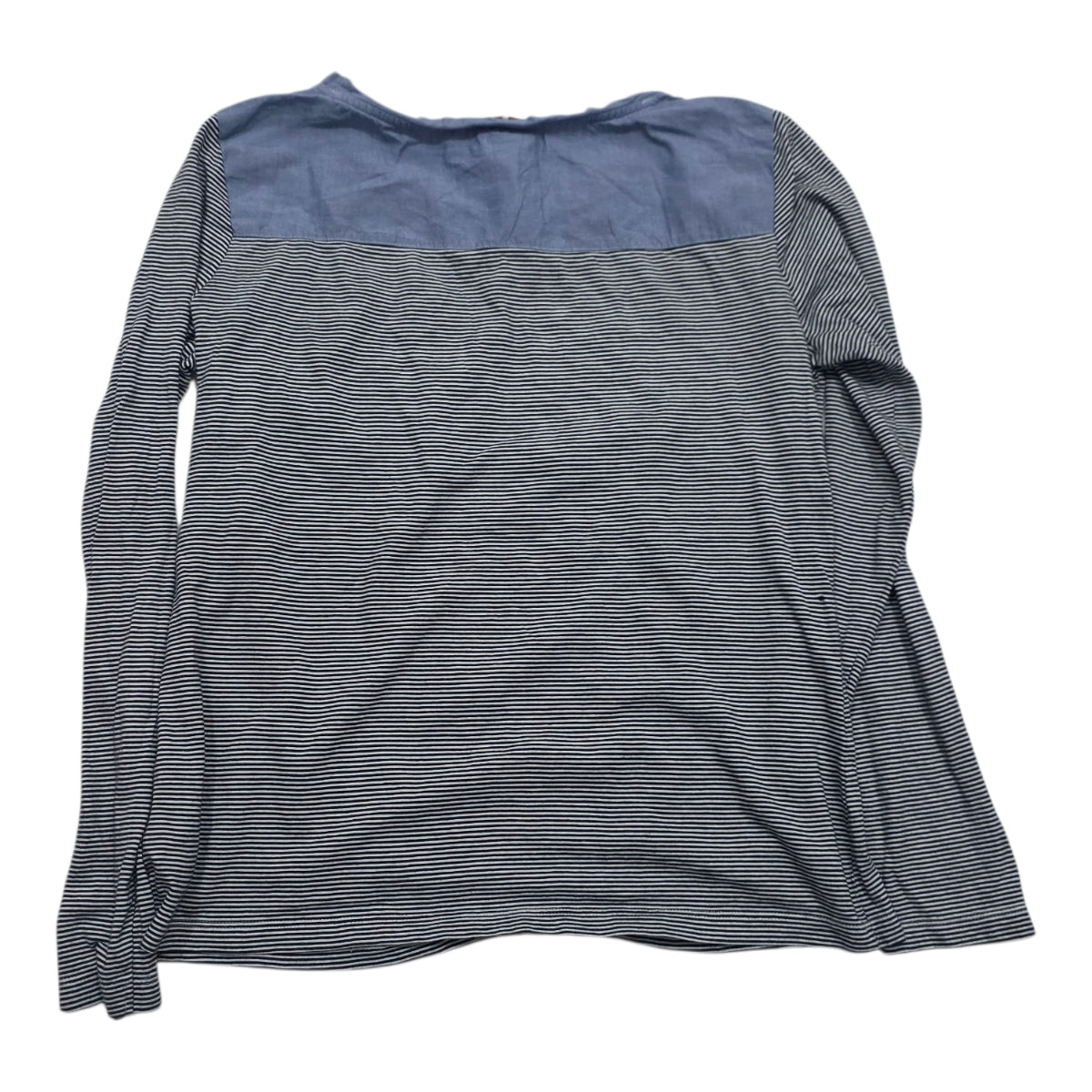 Playera Brooks Brothers Mujer Talla Chica Color Azul Rayada