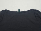 Playera Ralph Lauren Mujer Mediana Color Negro Manga Corta