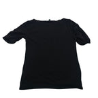 Playera Ralph Lauren Mujer Mediana Color Negro Manga Corta