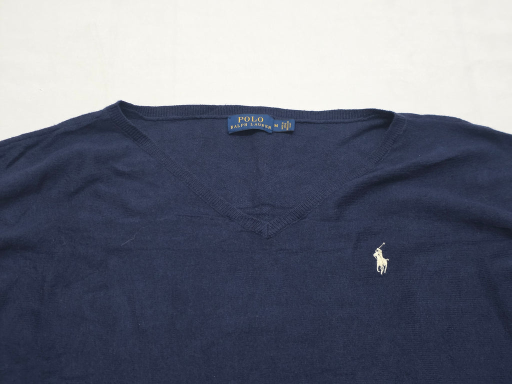 Sueter Polo Ralph Lauren De Mujer Talla Mediana Azul Oscuro