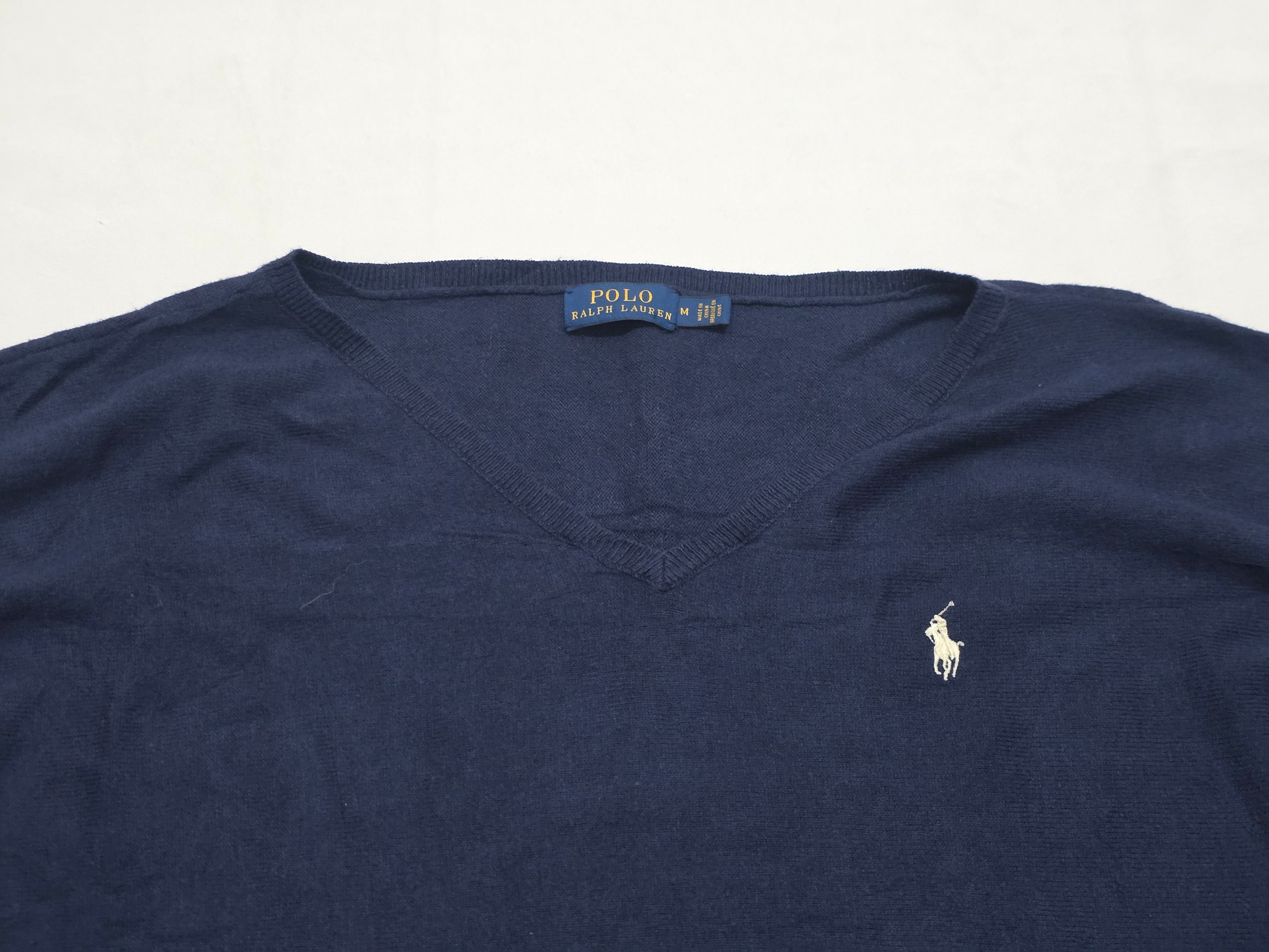 Sueter Polo Ralph Lauren De Mujer Talla Mediana Azul Oscuro