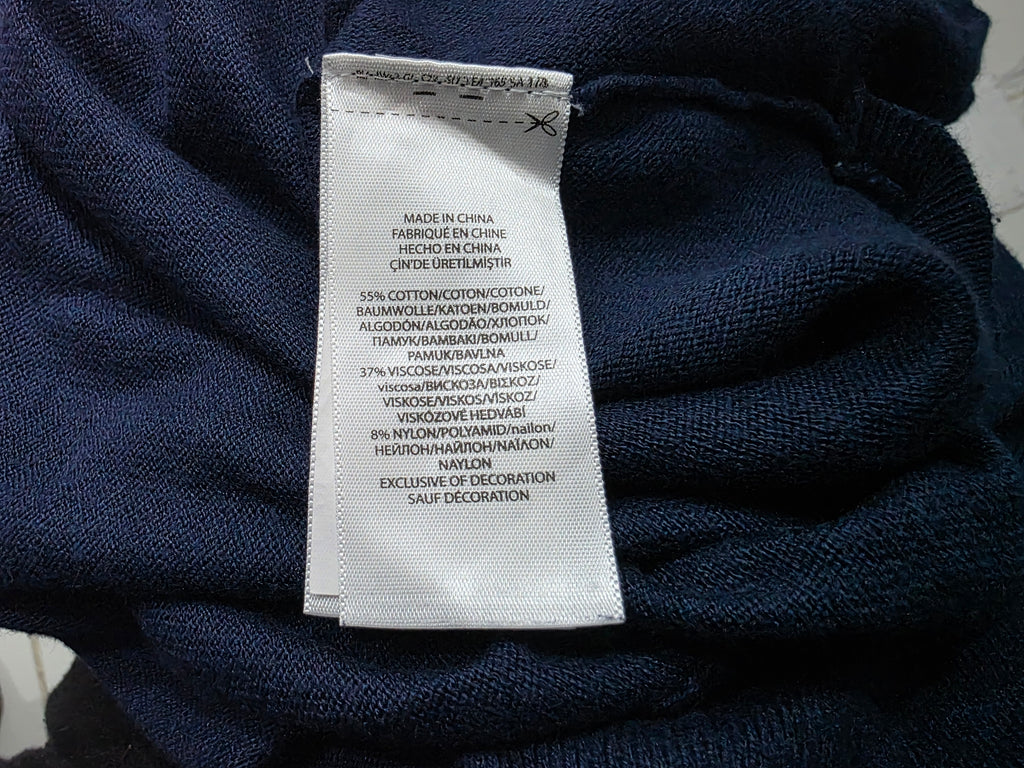 Sueter Polo Ralph Lauren De Mujer Talla Mediana Azul Oscuro