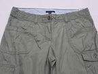 Pantalon Cargo Tommy Hilfiger De Mujer Talla 10 Color Verde