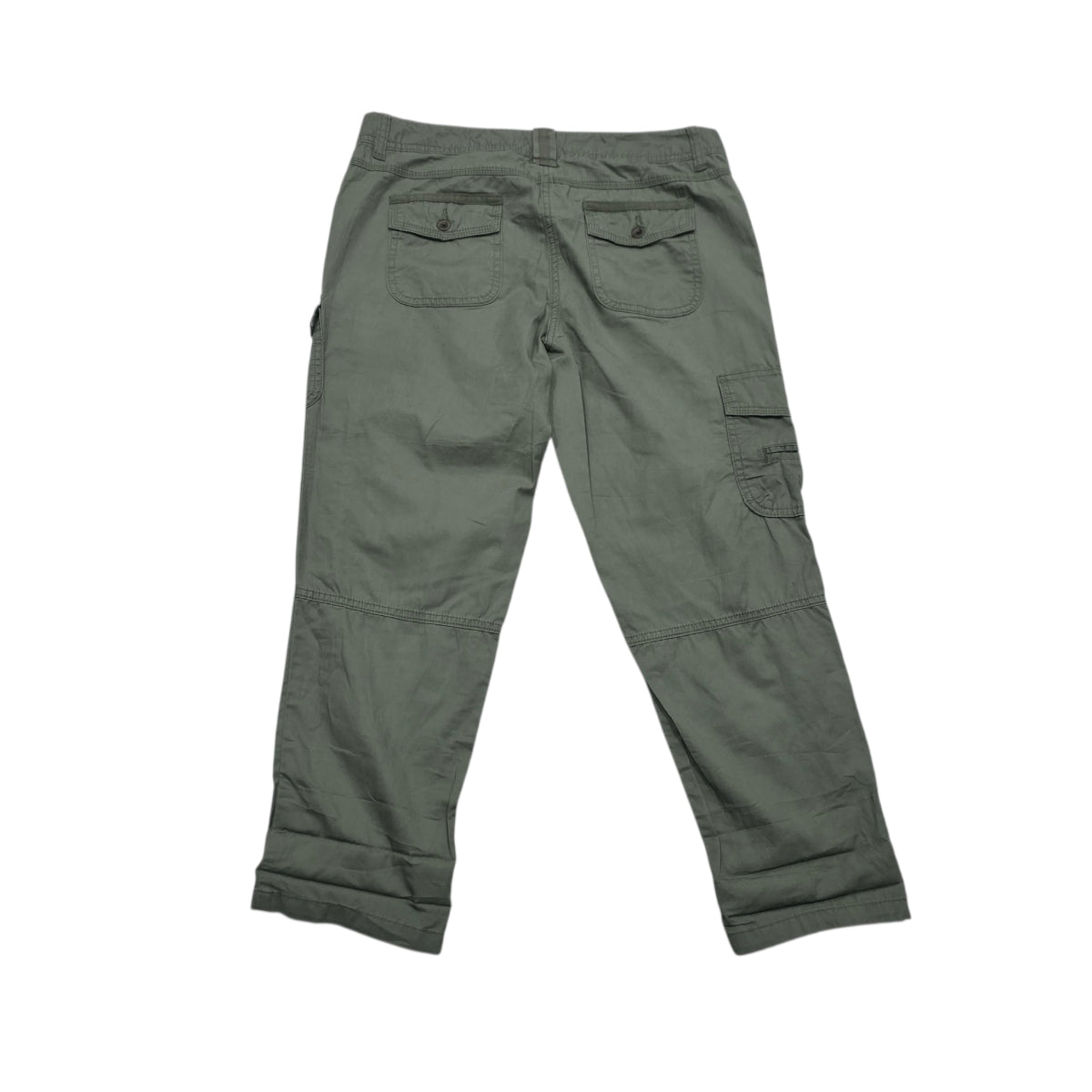 Pantalon Cargo Tommy Hilfiger De Mujer Talla 10 Color Verde