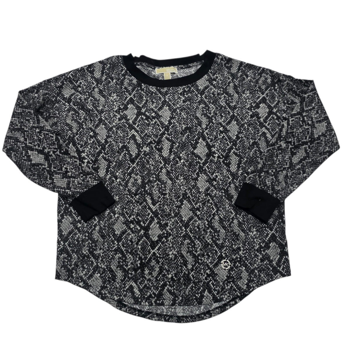 Blusa Michael Kors De Mujer Animal Print Color Gris