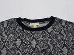 Blusa Michael Kors De Mujer Animal Print Color Gris