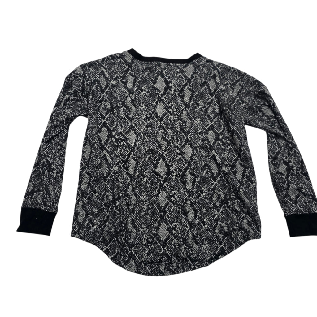 Blusa Michael Kors De Mujer Animal Print Color Gris