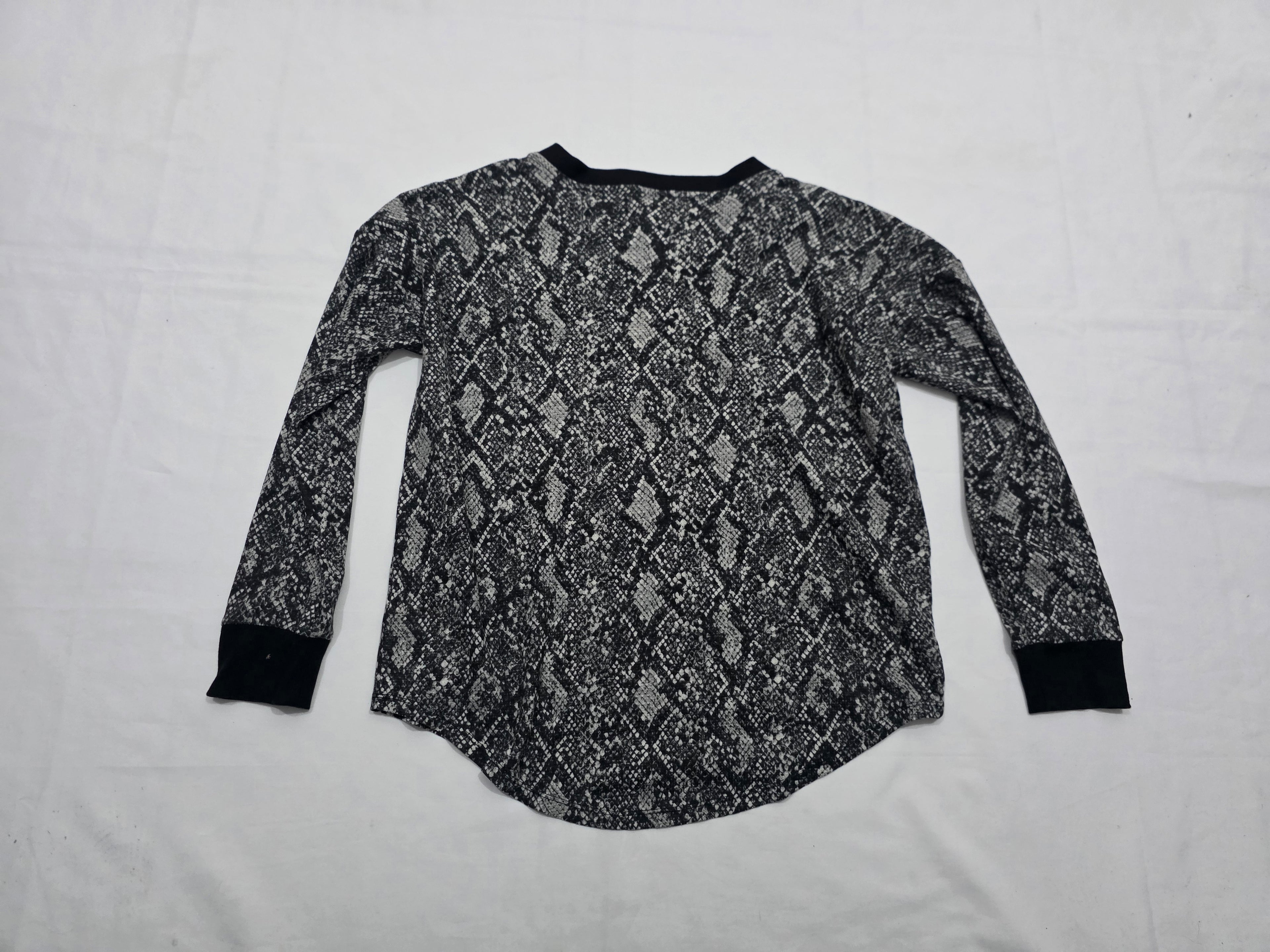 Blusa Michael Kors De Mujer Animal Print Color Gris