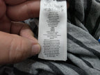 Playera Michael Kors Mediana Gris Rayada Con Cierres
