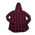 Camisa Con Gorro Columbia Color Rojo De Mujer Mediana