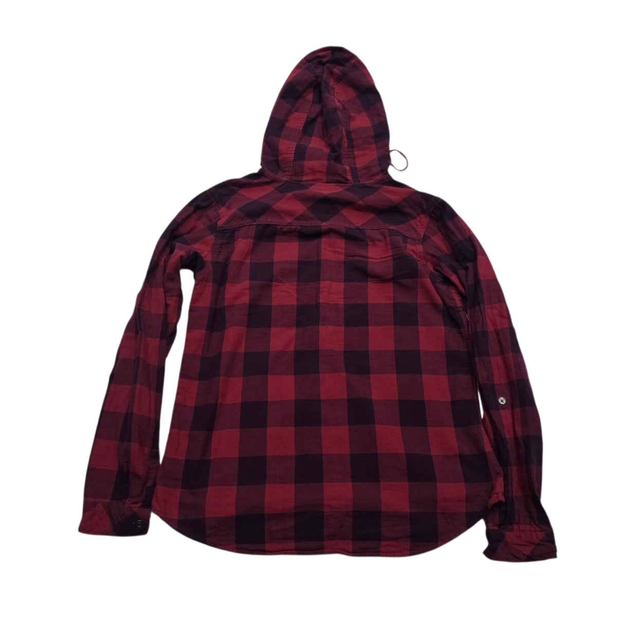 Camisa Con Gorro Columbia Color Rojo De Mujer Mediana