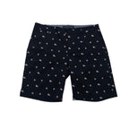 Bermuda Tommy Hilfiger Mujer Azul Marino Con Flores Talla 8